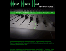 Tablet Screenshot of motormouthmaul.com